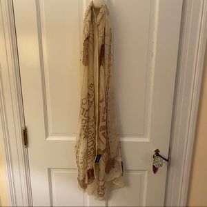 Harry Potter Marauders Map Scarf